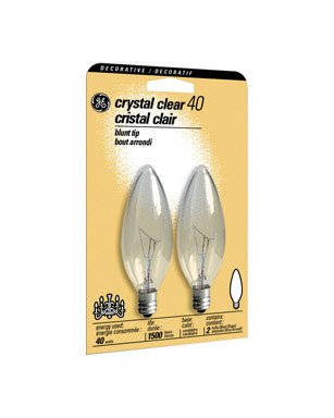 GE Candelabra Base Light Of 2