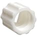 Value Plastics MLLR-1 Male Luer Lock Ring (For use with MTLP or LC23), White Nylon (25-Pack)