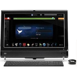 HP TouchSmart 600-1370 All-in-One Desktop PC - Black