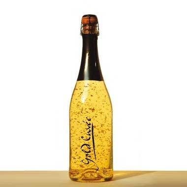 Goldhand Sektkellerei Gold-Cuvée Sekt mit Blattgold
