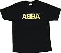 Abba Golod Colored Logo Men's Tee Shirt Size Small Thru XXL