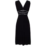 Sexy Little Black Cocktail Dress Crystals JR Plus Size