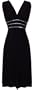 Sexy Little Black Cocktail Dress Crystals JR Plus Size, 2X, Black