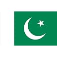 ISLAMIC REPUBLIC PAKISTAN CRESCENT S MUSLIN FLAG