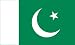 ISLAMIC REPUBLIC PAKISTAN CRESCENT S MUSLIN FLAG