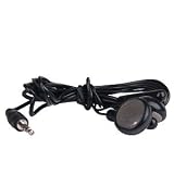 Earbud Stereo Headphones with 2.5mm Audio Jack (Black)