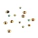 300pcs 3D Nail Art Tips Black Gems Crystal Glitter Rhinestone DIY Decoration Kit With Wheel