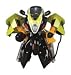 Spielwaren : Simba 3574789 - Planet Fighter, Motorrad Transformer