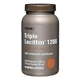 GNC Triple LecithinTM 1200 100 Soft Gel Capsules