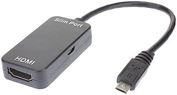 ZCL MyDP Slimport USB 2.0 Male to HDMI V1.3 Female Cable for Nexus 4 Connect to Screen(0.2M)