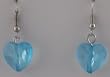Sky Blue Heart Earrings