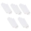 All Pro 5pk Cotton Heel Socks (8-14) - White