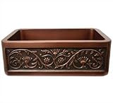 Whitehaus Copperhaus Sunflower Kitchen WH3020COFCSF-B Bronze