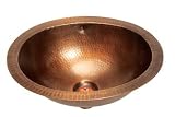World Imports Belle Foret C11 Small Oval Lavatory, Weathered Copper