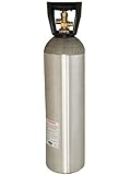 20 lb CO2 Tank - New Aluminum Cylinder with CGA320 Valve