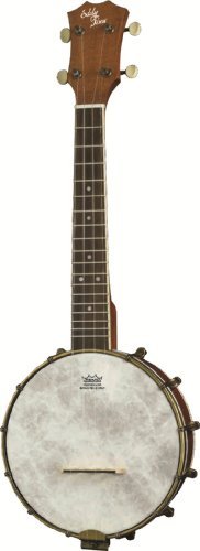 Eddy Finn Banjo Concert Ukulele w Case ~ EF-BU-1