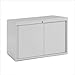 Lateral File Over-File Storage Unit Pull Type: Square, Finish: Haworth - Chalk, Width: 42'
