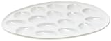White Porcelain Egg Server