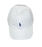 Polo Ralph Lauren Men Pony Logo Adjustable Hat Cap (One size, White) 31zyoFDUnWL. SL160 Polo Ralph Lauren Men Pony Logo Adjustable Hat Cap (One size, White)