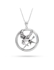 Sterling Silver Mockingjay Pendant