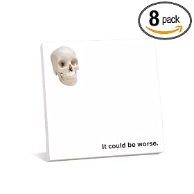 Knock Knock Say It With A Photo Sticky: Could Be Worse (Pack of 8)