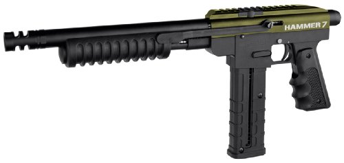 Kingman Spyder 2013 Hammer 7 Pump First Strike Paintball Gun - Olive