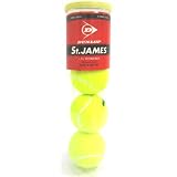 ダンロップ(DUNLOP) ST.JAMES硬式テニスボール 4個入