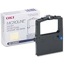 Okidata Black Nylon Ribbon for Microline 320/321 Printers (5/6" x 2 Yards)