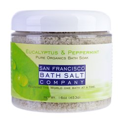 Pure Organics Bath Soak - Eucalyptus & Peppermint - 16 Oz