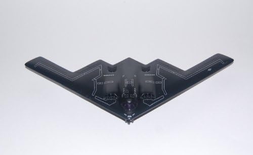 Pullback Die Cast Metal Black B-2 Stealth Bomber [10in Wing Span]
