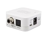 StarTech.com SPDIFCOAXTOS Two Way Digital Coax to Toslink Audio Converter Repeater