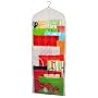 Hanging Gift Bag Organizer (White/Clear) (51.5"H x 20"W x .5"D)