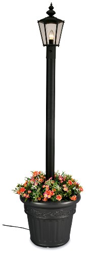 Cambridge 00410 Single Black Planter Lamp 80-inches Tall On Sale