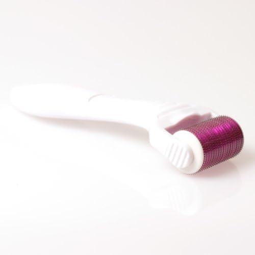 Brightdeal Professional 1080 Needles Titanium Microneedles Derma Needle Large Head Body Roller Treating Acne Scars, Skin, Hair Loss, Wrinkles, Blackheads, Lines, Sun Damaged, Ageing- Daily Care Product, Reducing Blemishes Scars Potholes Cellulite Stretchmarks Uplifting Whitening Regeneration