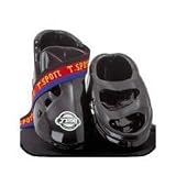 T-Sport Dipped Foam Kick Boots (Size: L (9-10 UK)) (Colour: Black / Orange )