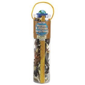 Safari Horses and Ponies Mega Toob