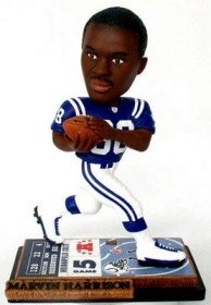 Indianapolis Colts Marvin Harrison Ticket Base Forever Collectibles Bobble Head