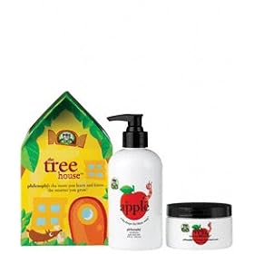 philosophy - the tree house - charity apple hand wash & hand cream set benefitting PBS and PBS KIDS