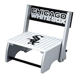 Product details for Chicago White Sox MLB Wooden Flip-Up Step-Up