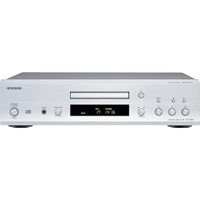 Click here to buy Onkyo DX-7555 Audiophile-Grade CD Player (silver) by Onkyo.