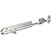 Stainless Steel 304 Barrel Bolt, Satin Finish, Non Locking, 5-29/32" Bolt Plate Length, 19/32" Throw Plate Length (Pack of 1)