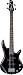 Ibanez GSRM20 Mikro Short-Scale Bass Guitar (Black)