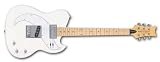Daisy Rock Tom Boy Guitar, White Lightning
