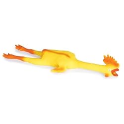 Zanies Rubber Chicken Dog Toy, 23-1/2-Inch