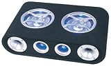 6.5 2-Way Carpeted 300 Watt Flat Boom Box with LED Grille [Electronics]