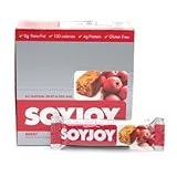 Soyjoy All Natural Fruit and Soy Bar, Berry 12 ea
