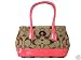 Coach Hamptons Stripe Signature Carryall Bag Purse Tote 11620 Khaki Mahogany