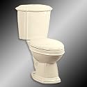Toilets Bone Vitreous China, Sheffield Dual Flush Toilet Bone Elongated