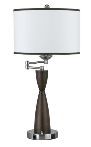 Cal Lighting LA-60006TB-1 Pineapple Hotel Lamp, Gold