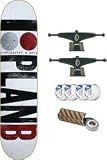 Plan B Distressed Og Skateboard - 7.5 w/Mini Logo Wheels